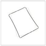 Tablet Digitizer Middle Frame Bezel With 3M Adhesive Sticker Touch Screen Holder iPad 2 3 4 Repair Parts (New)