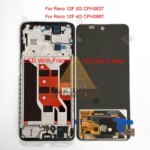 67 AMOLED Original OPPO Reno 12 CPH2625 China PJW110 LCD Display Screen+Touch Oppo Reno 12 Pro China  RENO 12F (New)