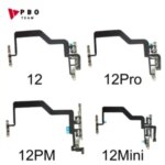 1/3 Power Volume Button Key Switch Flex Cable With Metal Material Reprasement iPhone 12 Pro Max Mini 12pro 12promax Bangladesh (New)