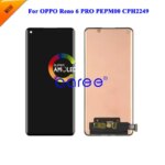New Model AMOLED LCD Screen Oppo Reno 6 Pro 5G CPH2249 LCD Display LCD Screen Touch Digitizer Assembly (New)