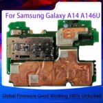 Good Tested Mainboard For Samsung Galaxy A14 A146U A146P 5G Network 64GB Motherboard With Android System Logic Board Full Chips (New)