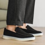 Leather Mens Business Shoes Classics Business Dress Shoes Moccasins Slip on Loafers Driving Shoes for Men Outdoor Casual Flats (New)