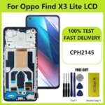 6.43“AMOLED Display Oppo Find X3 Lite CPH2145 LCD Display Touch Panel Screen Digitizer Assembly Replacement Bangladesh (New)