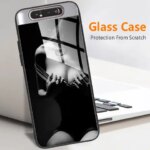 Samsung A80 Case Tempered Glass Back Cover Phone Case Samsung Galaxy A80 Cases Galaxy A 80 A805F A805 Bumper Fundas (New)