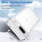 Google Pixel 7 Pro Mobile Phone Case Transparent Pixel 6A Drop-Proof New 7A Acrylic Space Shell Goole Pixel 8 Protective Case (New)