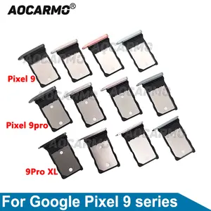 S137c573c944449479297f7dfc1e5cf1dj_300x300q75 Aocarmo Google Pixel 9 9Pro 9 Pro XL Sim Card Tray SIM Slot Holder Replacement Parts Bangladesh (New) - Image 1