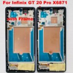 Original AMOLED 6.78" For Infinix Note 40 4G x6853 Tecno Camon 30 Pro CL8 GT 20 Pro x6871 LCD Display Digitizer Touch Assembly (New)