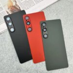 Original Back Glass Replacement Sony Xperia 1 VI XQ-EC72 Battery Cover Rear Door Housing Panel Case With Camera Lens Parts (New)