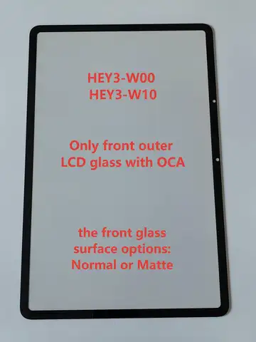 S14a1dd2ad81c470689a8d68c1e297e5cw_480x480q75 AAA Huawei Honor Pad 10 HEY3-W00 HEY3-W10 Touch Screen Panel Tablet Front Outer LCD Glass Lens With OCA (New) - Image 1