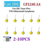 2 10 BackShell CP1240 A4 1240 3.7V 54mAh earbuds Battery JBl Tune Flex TWS Wireless Bluetooth Earphone +free tools Bangladesh (New)