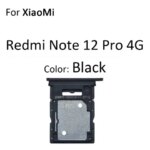 Sim Micro SD Card Socket Adapter Container Connector Holder Slot Tray Reader Parts XiaoMi Redmi Note 12 Pro Plus Speed 4G 5G (New)