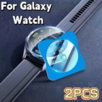 2 HD Clear Tempered Glass Screen Protector Samsung Galaxy Watch7 Ultra 4 5 6 7 8 40 44mm Classic 43mm 47mm Anti Scratch Bangladesh (New)