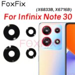 Rear Back Camera Glass Lens Infinix Note 30 5G Pro 30i Note30 VIP X6833B X6716 X6716B X6710 X678B X6711 Replacement+Sticker (New)