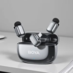 BOYA Mini 2 Wireless Lavalier Microphone AI Noise Reduction Mini Mic iPhone 6 14/15 17 USB C Android Phone Video Recording Bangladesh (New)