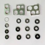 Rear Back Camera Lens Glass with Frame Holder Rear Housing Cover iPhone 11 11Pro 11Pro Max Replacement Parts (New)