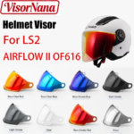 Visor for LS2 - AIRFLOW II OF616 Sun Visor Original Accessories Open Face Motobike Helmet Color Lens Viseira Capacete (New)