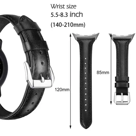 S16e0aa5cc81b4f4eb2e53a6928e55578u_480x480q75 xDfind Genuine Leather Watch B Google Pixel 4 Pixel 3 41mm 45mm Watch Adjustable Strap Fashion Wristb (New) - Image 1