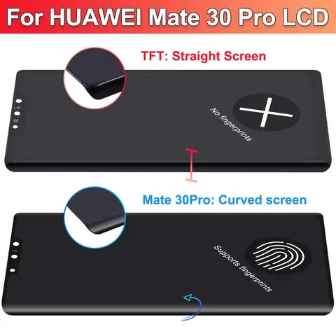 S17069a33232f471ba21b44933d1e735aS_480x480q75 HUAWEI Mate 30 Pro Display Mate 30 PRO LIO-L09 L29 LCD Touch Screen Digitizer Assembly Replacement 100% Tested (New) - Image 1