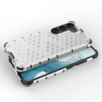 Honeycomb Shockproof For Samsung Galaxy S23 Case Armor Capa S23 Plus Ultra S22 S21 S23 FE S20 Cover Translucent TPU PC Protector (New)