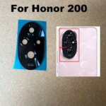 Huawei Honor 200 Back Camera Lens Rear Glass Cover Upper Glass Replacement With Frame Adhesive Sticker ELI-AN00 ELI-NX9 (New)