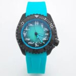 40mm NH35 No logo Watch 316L Stainless Steel Mens Date Watch NH35 Movement Sapphire Glass Glass Matte Blue Dial Luminescent (New)