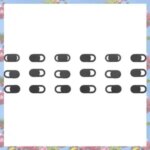 18 Pack Webcam Cover Slide Privacy Protection Ultra Thin Laptop Camera Cover Computer Pro Smartphone Bangladesh (New)