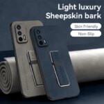RealmeGT Magnetic Car Bracket Leather Holder Case Oppo Realme GT GT5 Pro Master Neo 2 3 5 SE V5 V11 V13 5G V15 V20 V30 Cover (New)