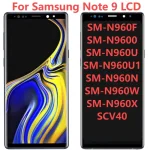 6.4" TFT/super AMOLED Samsung Note 9 SM-N960 N960F LCD Display With Frame Touch Screen