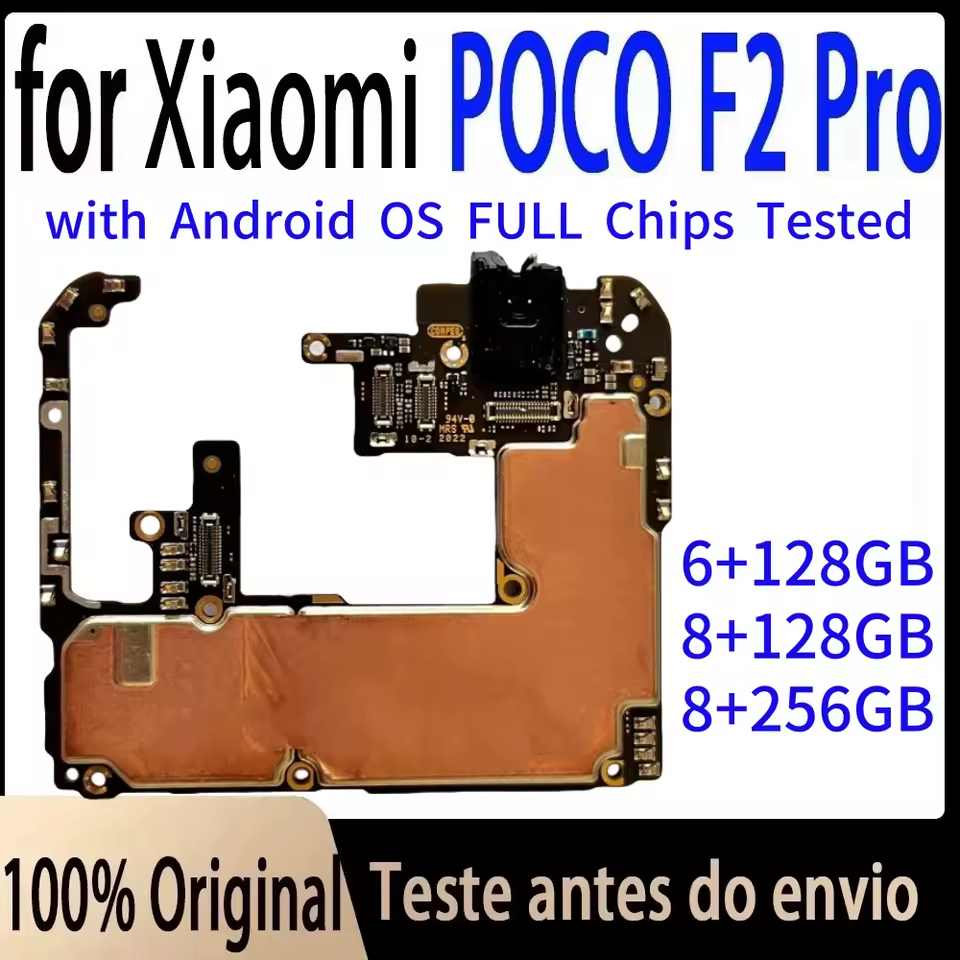 Unlocked OK Main Mobile Board Mainboard For Xiaomi Poco F2 Pro REDMI K30 PRO Motherboard With Chips Circuits Full Tested