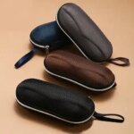 Eyeglasses Case Protective Glasses Case Hard Zipper Shell Sport Sunglasses Box Eyeglasses Bag Portable Eyewear Case (New)