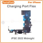 USB Charging Port Dock Flex Cable iPhone SE 2022 3rd Generation - Charger Connector Data Cable Repair Parts Original Qualit (New)