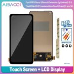 For OPPO Reno 4 Lite/A93/F17 Pro/Reno 4F/Reno 4 Reno5/Reno6/1+Nordce5g//FindX3lite5G LCD Display Screen Touch Digitizer Assembly (New)