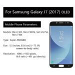 55 Super Amoled LCD Samsung Galaxy J7 Pro J7 2017 Display J730G J730 J730F LCD Display Touch Screen Digitizer Assembly (New)