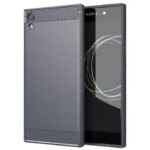 Soft Silicone Case Sony Xperia XA1 Ultra Anti-knock Matte Back Cover xperia xa1ultra Luxury Carbon Fiber Phone Cases (New)