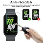 Hydrogel Film Samsung Galaxy Fit 3 Smart Wristb Screen Protector Anti-scratch Protective Film Galaxy Fit3 Watch Cover (New)