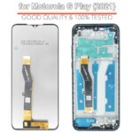 Tested LCD for Motorola Moto G Play 2021 Touch Screen Digitizer Replacement Assembly for Moto G Play 2021 XT2093-3-7 Display (New)