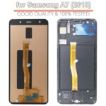 High Quality Display Samsung Galaxy A7 2018 LCD Display Touch Screen Digitizer Assembly with Frame A750F A750G A750X (New)