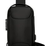 Homefish Usb Crossbody Bag Anti-Theft Shoulder Bags Waterproof Oxford Waist Bag Multifunction Short Travel Messenger Chest Pack (New)