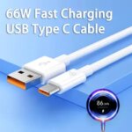 66W 6A Fast Charging Usb Type C Cable Xiaomi Redmi POCO Huawei Honor OPPO VIVO OnePlus Mobile Phone Charger USB C Cable Bangladesh (New)
