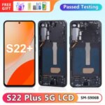 S22 Plus TFT Display Screen Assembly Samsung Galaxy S22+ 5G SM S906B SM S906B/DS Lcd Display Digital Touch Screen with Frame Bangladesh (New)