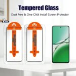 2pcs Screen Protector OPPO Reno13 F FS Reno12 F FS Reno11 F Reno 13 13F 12F 11F 11FS 12FS Tempered Glass Dust-Proof Install (New)