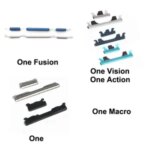 Motolora Moto One Action Vision Fusion Plus Macro Phone BackShell External Power Volume Button On Off Side Key Part Bangladesh (New)