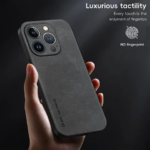 Luxury sheepskin Case iPhone 16 15 14 13 12 11 Pro Max Plus X XS XR Matte Leather Phone Cover (New)