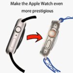 Screen Protector for Apple Watch 46mm 45mm 44mm 40 41 42mm Hard PC Front Rear Bumper Case iwatch 10 9 8 7 SE 6 5 Change To Ultra (New)