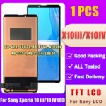 Sony Xperia 10 III 10IV LCD Display Touch Screen Digitizer Assembly Replacement 60 TFT XQ-CC54 XQ-CC72 SOG07 (New)