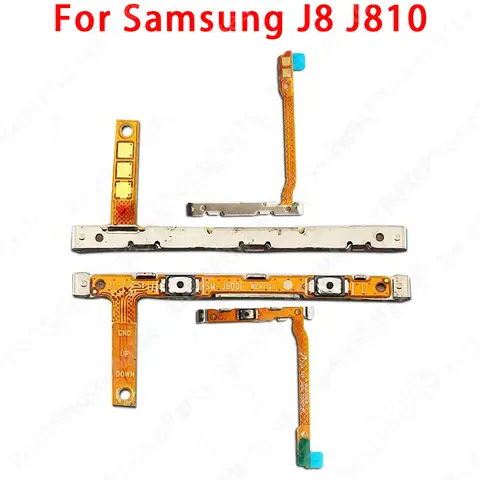 S1b1f016968834f74802c9055c3a5a5b0g_480x480q75 Samsung J3 J4 J5 J6 J7 J8 Core Prime Pro Plus Max 2016 2017 2018 Side Button Switch Volume Key Power On Off Flex Cable Parts (New) - Image 1