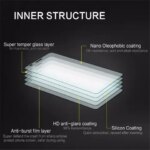 Infinix Smart 6 HD Tempered Glass Protective On Smart6 X6512 Smart6HD 66Inch Screen Protector SmartPhone Cover Film (New)