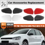 Rhyming Replacement Shell Trim Side Rearview Mirror Caps Fit For Volkswagen VW Polo MK5 6R 6C Side Rear View Mirror Cover (New)