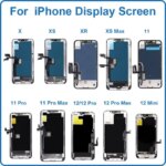 AAA+ OLED For iPhone X XR XS Max LCD Incell For iPhone 11 12 13 14 Pro Max 13 Mini 14 Plus LCD Display Screen Digitizer Assembly (New)