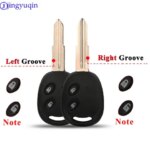 jingyuqin Replacement 2 Buttons Remote Car Key Shell Cover Case For Chevrolet Aveo Daewoo Spark (New)